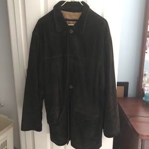 Men’s suede coat